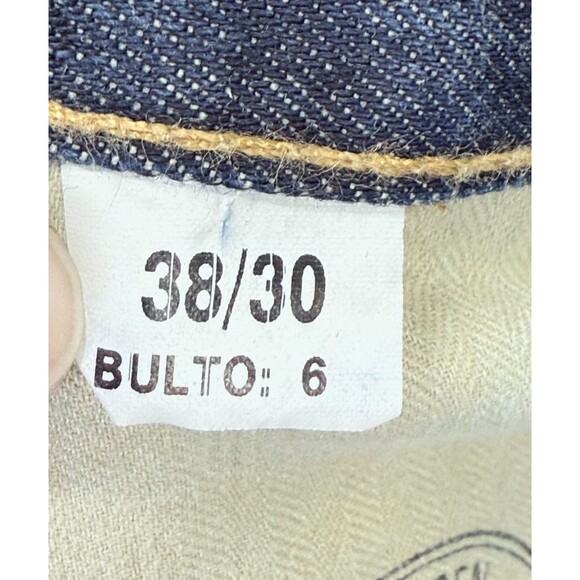 Vintage 90s Polo Ralph Jeans Lauren Mens 38x30 (Fits 39x30) Denim Straight Leg - Picture 8 of 9